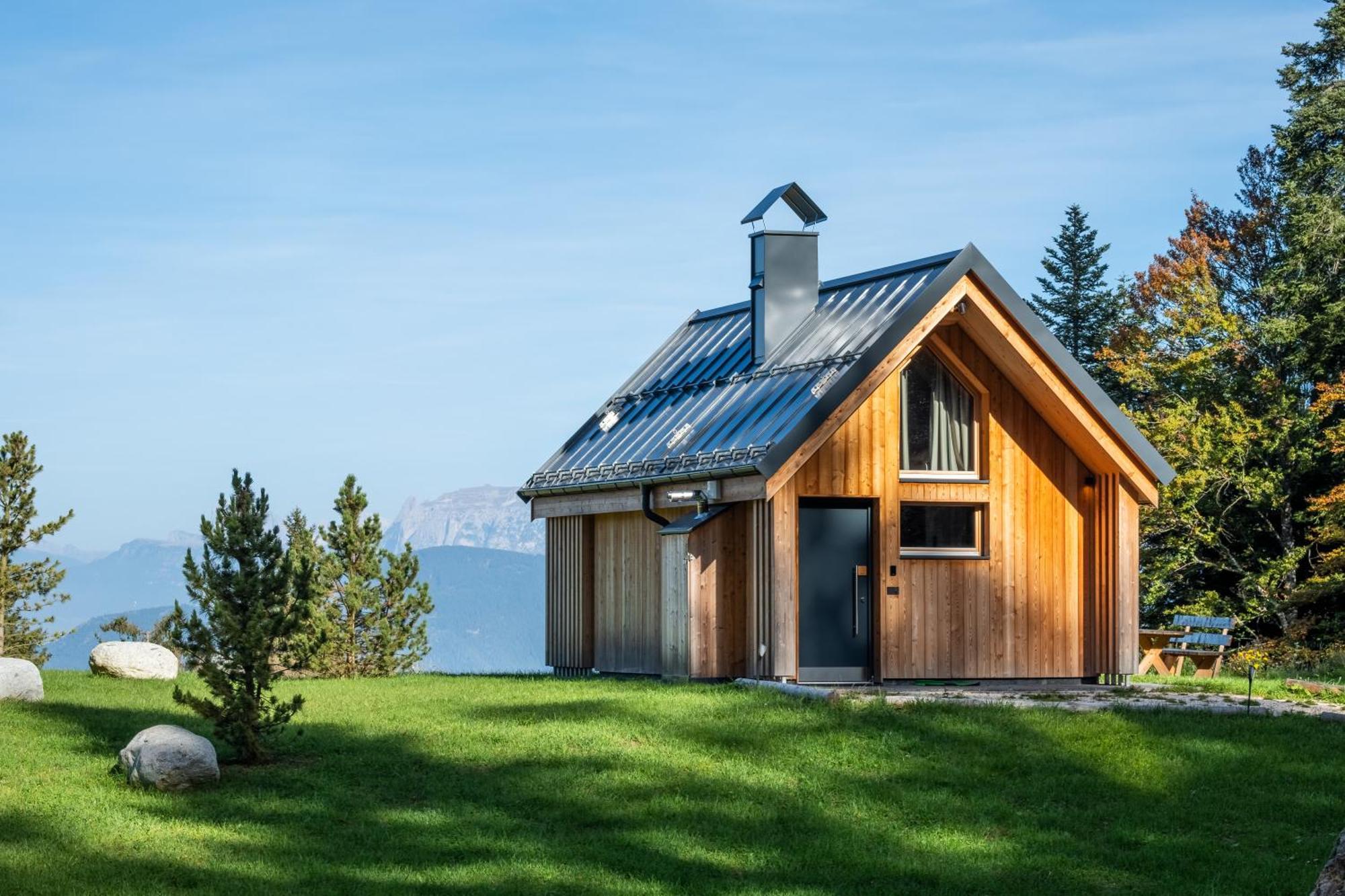 New Opening "Sissi Chalets" - Unique Luxury Hideaway With Mountain View & Sauna Mendola Exteriér fotografie