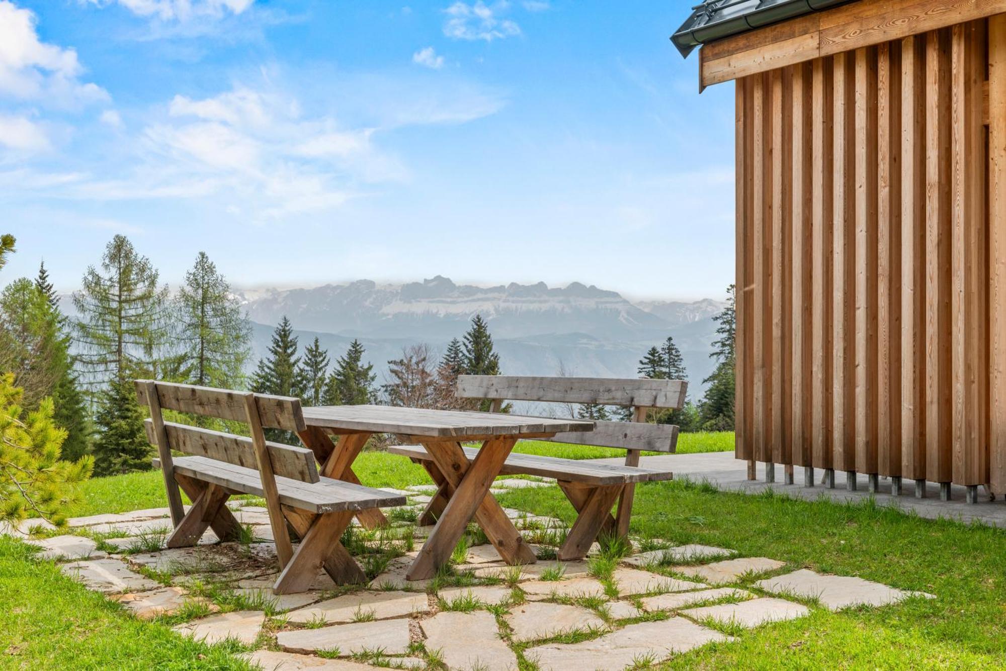 New Opening "Sissi Chalets" - Unique Luxury Hideaway With Mountain View & Sauna Mendola Exteriér fotografie