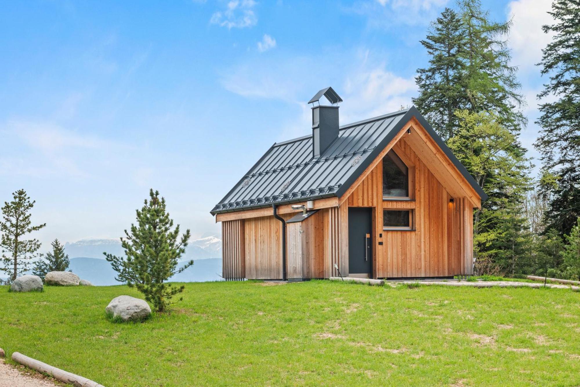 New Opening "Sissi Chalets" - Unique Luxury Hideaway With Mountain View & Sauna Mendola Exteriér fotografie